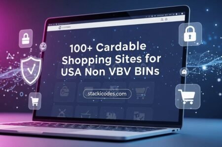 100+ Cardable Shopping Sites for USA Non VBV BINs: Ultimate Guide for 2026