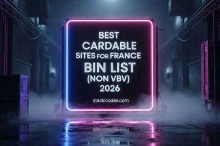 Best Cardable Sites for France BIN List Non VBV 2026