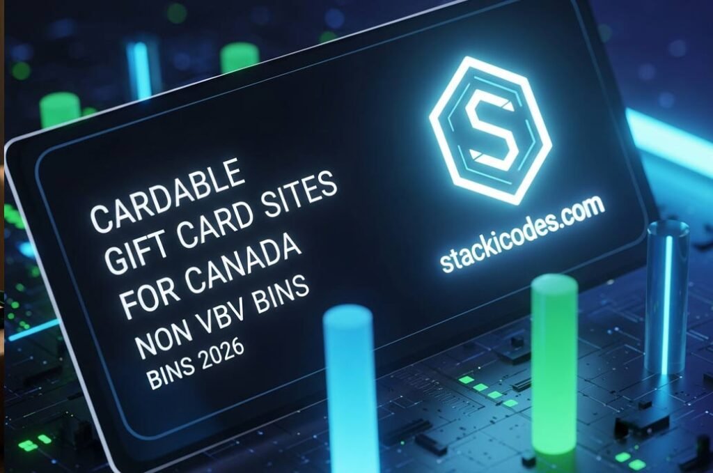 Cardable Gift Card Sites Canada Non VBV BINs