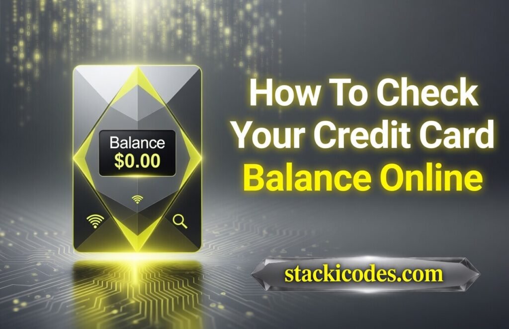 How To Check Your Credit Card Balance Online (Updated) How To Check Your Credit Card Balance Online