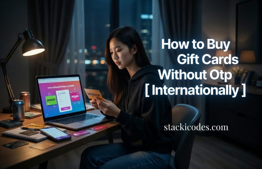 How to Buy Gift Cards Without Otp [ Internationally ]