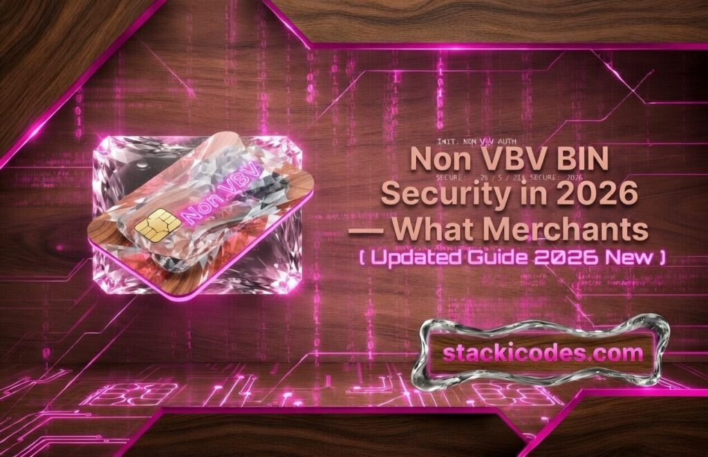 Non VBV BIN Security in 2026 — What Merchants & Researchers Need to Know Non VBV BIN Security in 2026 — What Merchants