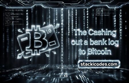 The Cashing out a bank log to Bitcoin 2026