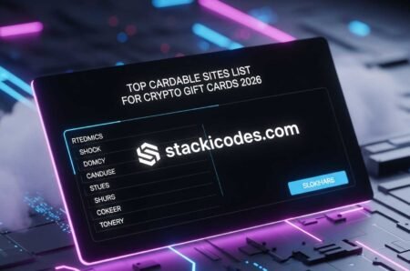 Top Cardable Sites List for Crypto Gift Cards 2026
